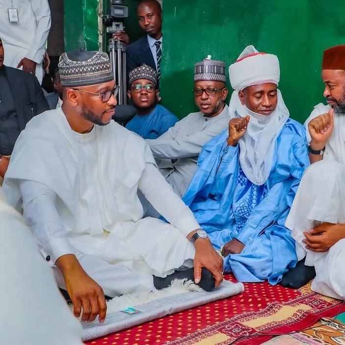 Dauda Lawal attending Juma’at Prayers in Mada town in 2024