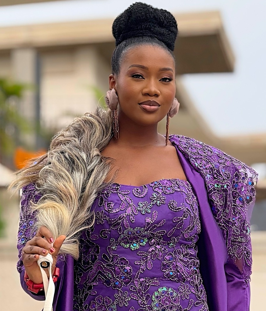 Chinenye Nnebe playing a princess role